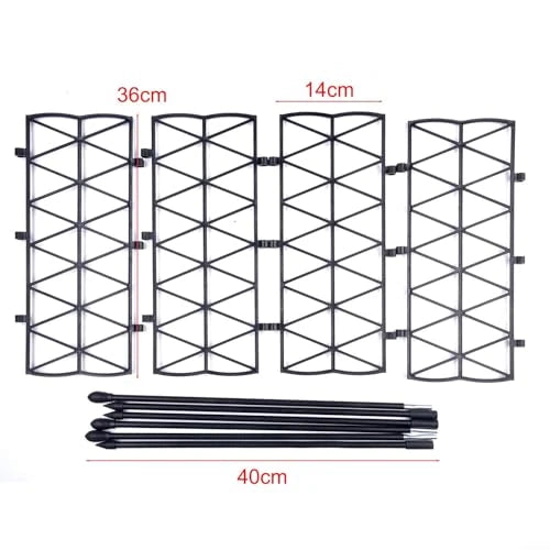 Foldable Steel Garden Trellis for Climbing Plants