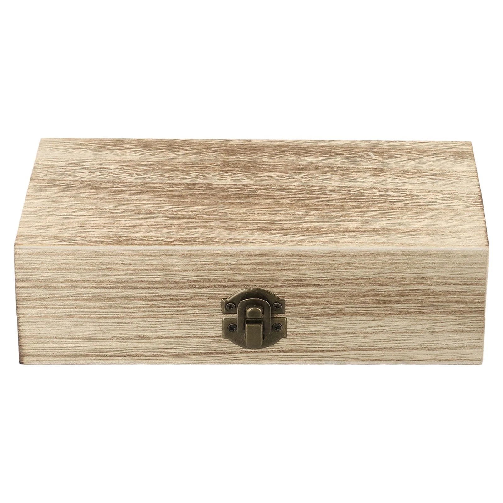 Storage Box for Manual Polishing (Natural/Light/Dark) Rectangular Retro Style