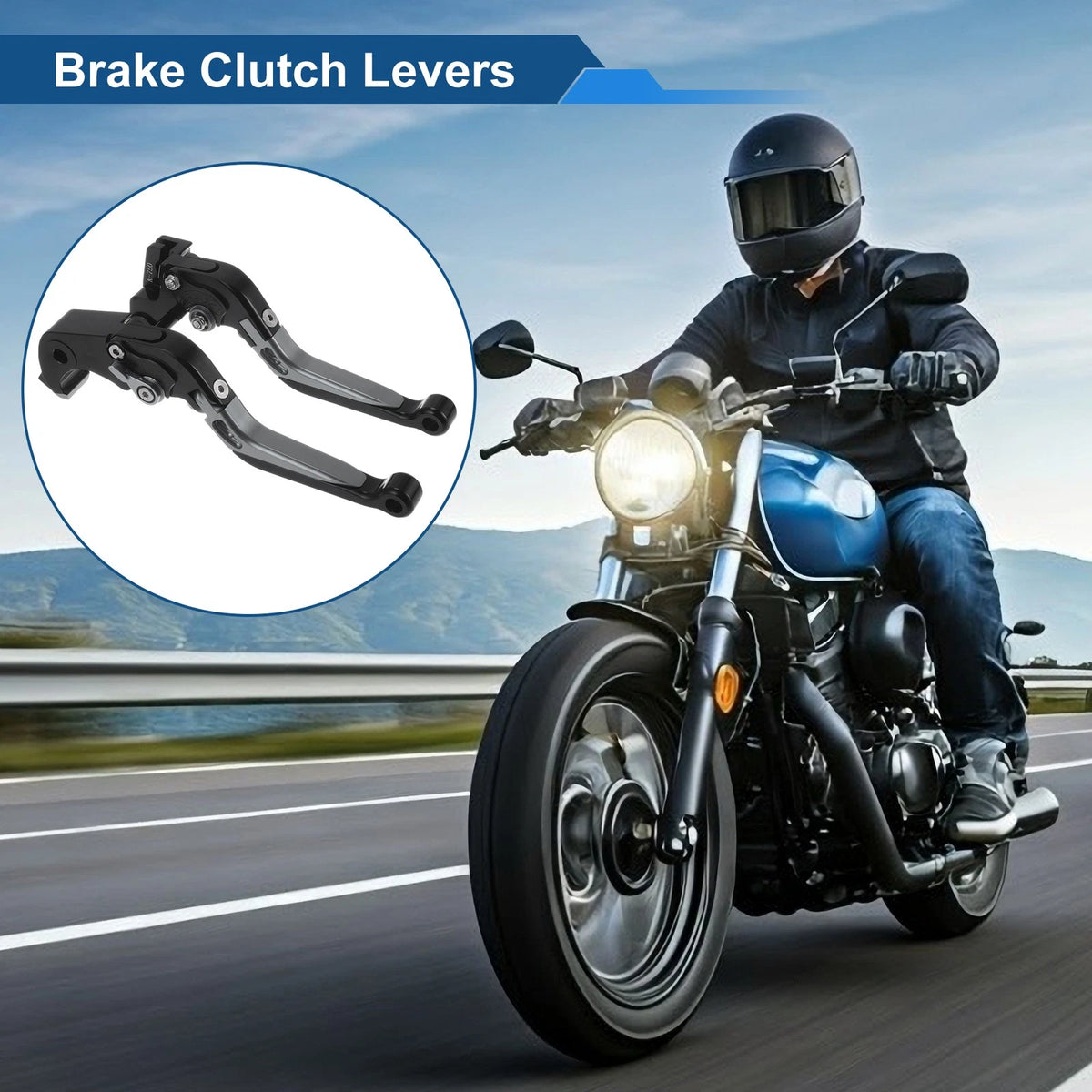 Adjustable Brake Clutch Lever Set for Kawasaki Z1000SX (2017–2020)