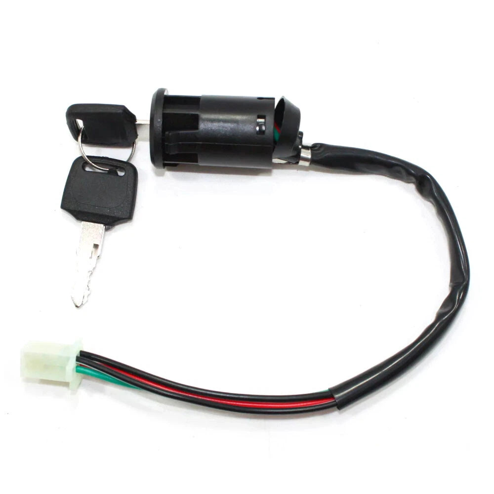4 Wire Ignition Key Switch for 50cc 110cc 125cc 250cc PIT Quad ATV (2000–2023)