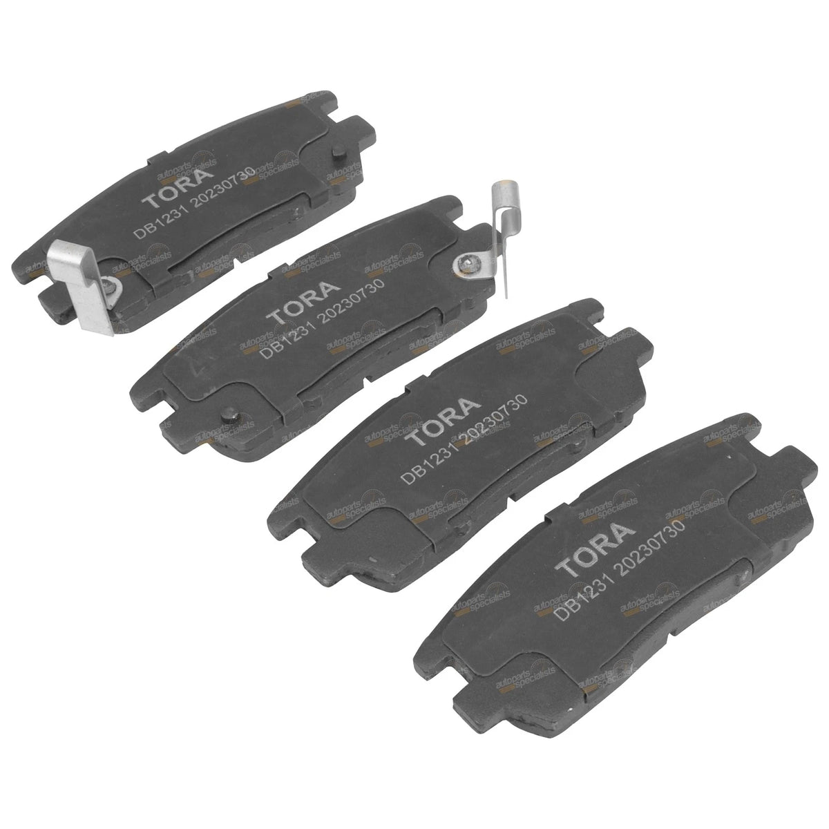 4x4 Rear Disc Brake Pads Set for Mitsubishi Pajero (1991–2000)