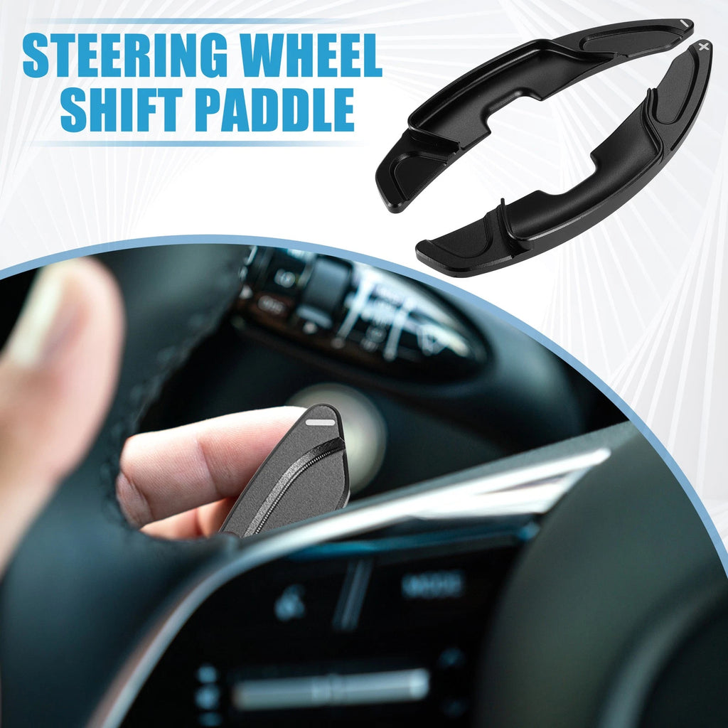 Steering Wheel Shift Paddle Cover Pair for Lexus ES200 ES260 (2018–2021)