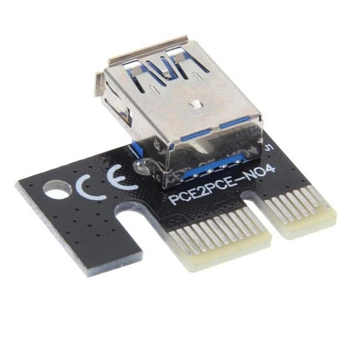PCI-E 1x to 16x USB 3.0 Riser Extender Adapter Card