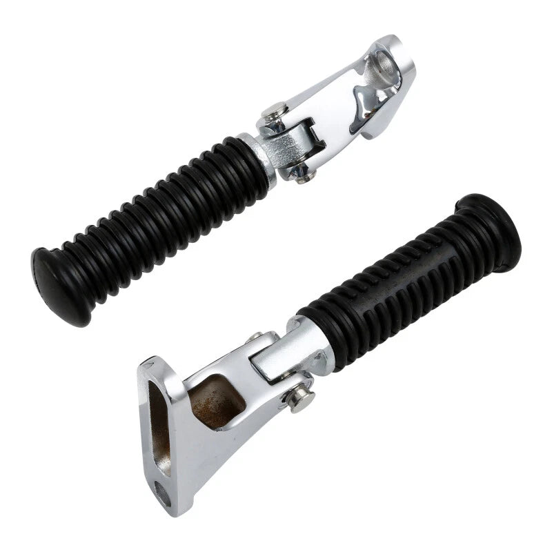 Chrome Rear Passenger Foot Peg for Harley Touring Road Street Glide (1993–2025)