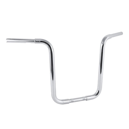 Iron 18" Rise 1-1/4" Ape Hanger Handlebar for Harley FLST Sportster