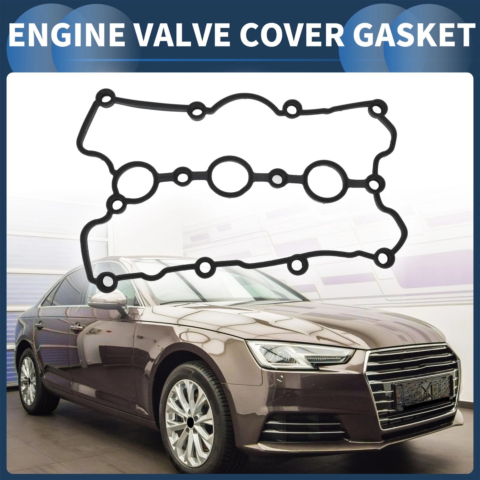 Valve Cover Gasket OEM Replacement for Audi A4 Quattro Base 3.2L (2009–2009)