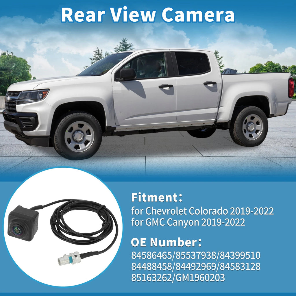 Rear View Park Assist Backup Camera Replacement for GMC Canyon (2019–2022)