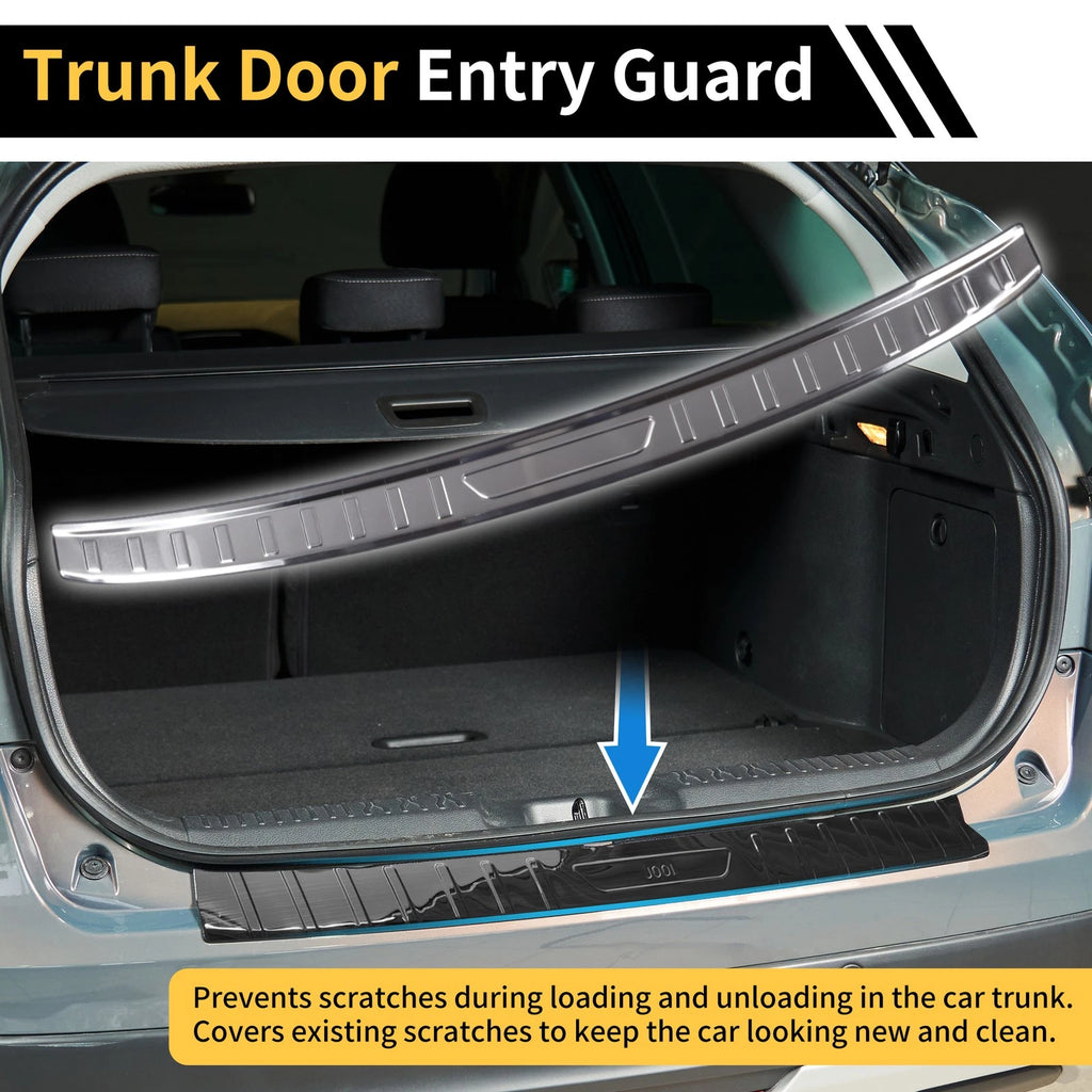 Rear Bumper Topper Replacement for Audi Q3 (2019–2023) Silver