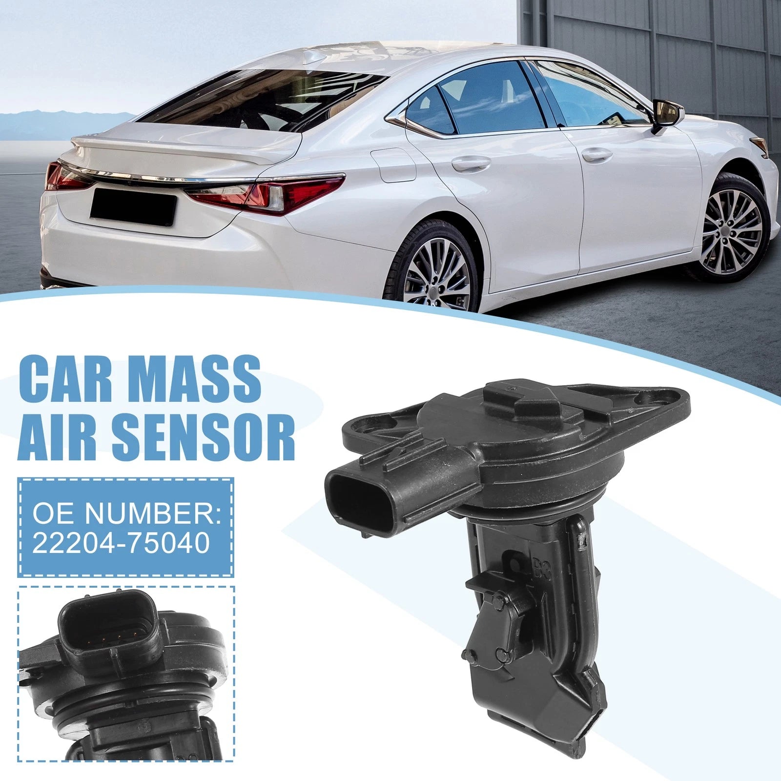 Mass Air Flow Sensor Meter Replacement for Lexus ES250 (2021–2021)