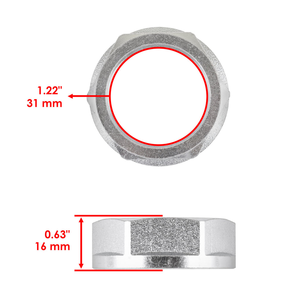 Rear Axle Nut Heavy Duty Replacement for Honda TRX200D FourTrax 1991–1997