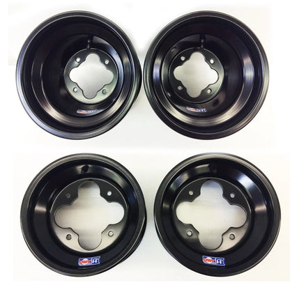 Set of 2 DWT A5 10" Front 9" Rear Wheels for Yamaha YFZ450 Banshee Raptor 700 660
