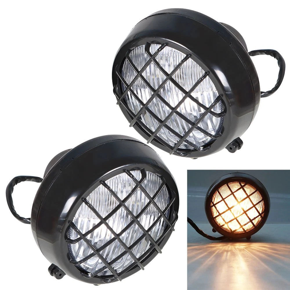 2X Headlight Lens Bulbs for Yamaha Banshee Warrior 350 (1987–2006)