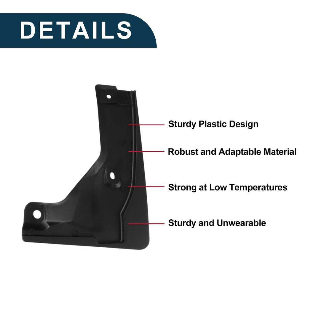 Mud Flaps Splash Guards 1 Set Mud Guards for Toyota Hiace (2005–2011)