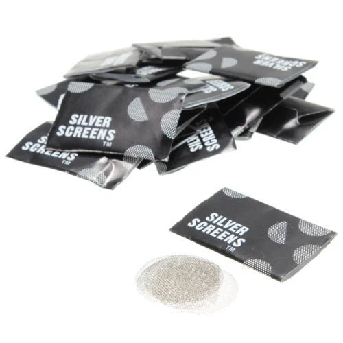 19MM Steel Filters Pipe Screen for Hookahs (100 Pack)