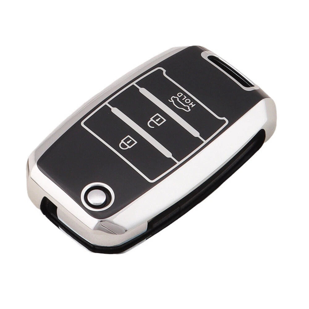 Remote Key Replacement Shell Case Cover for Kia Rio3 K2 K3 K4 K5 Optima Soul (2011–2021)