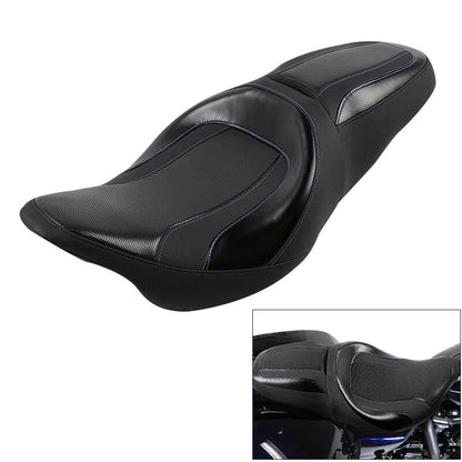 Rider Driver & Passenger Seat for Harley Touring Road King Glide (2009–2023)