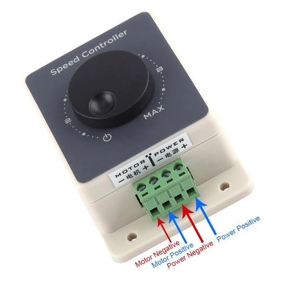 20A Waterproof Motor Speed Controller for DC 10-60V Vehicles