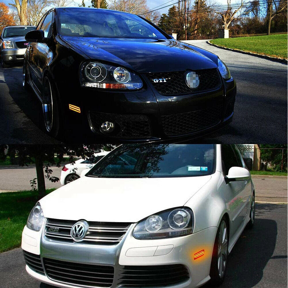 Front Bumper Side Marker Light Turn Signal for Golf Mk5 GTI R32 (2004–2009)