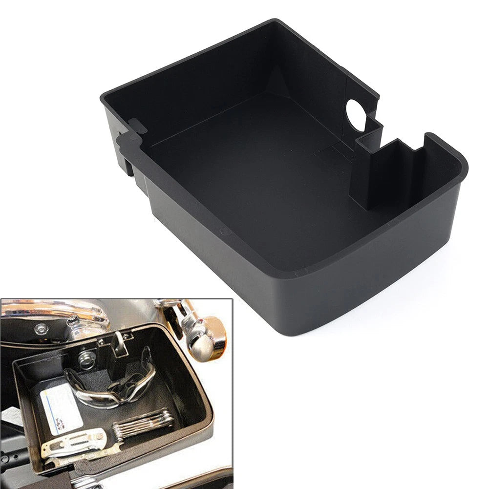 Saddlebag Tray Organizer for Harley Road King Electra Glide (2014–2023)