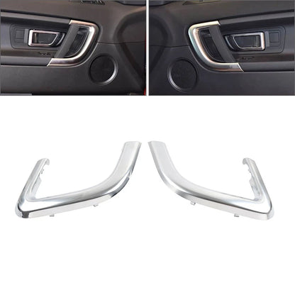 1 Pair Door Handle Trim Silver for Land Rover Discovery Sport (2015–2019)