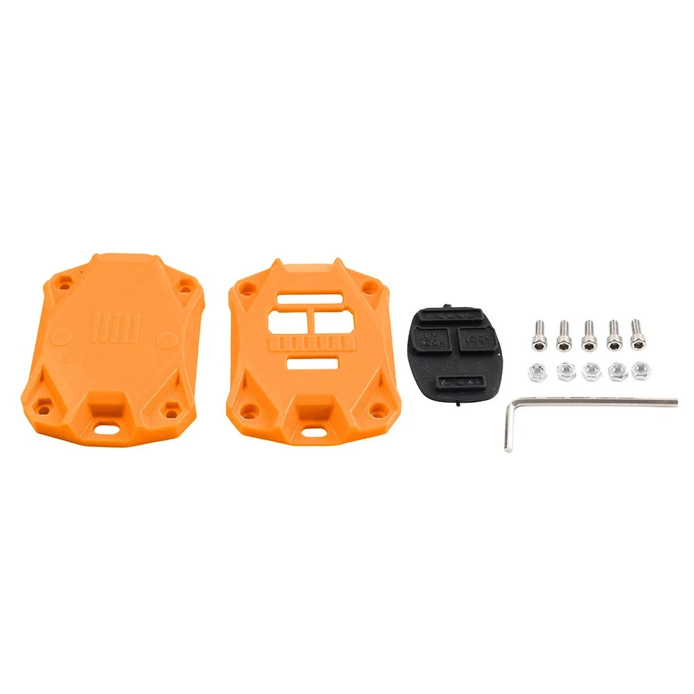 Remote Key Fob Shell Case Cover for Jeep Wrangler JK (2007–2017) Orange