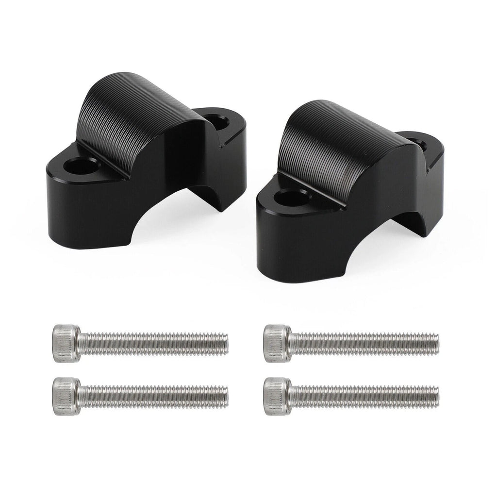 Aluminum Handlebar Bar Risers Clamp for CFMOTO 800MT (2021–2022) Black T9
