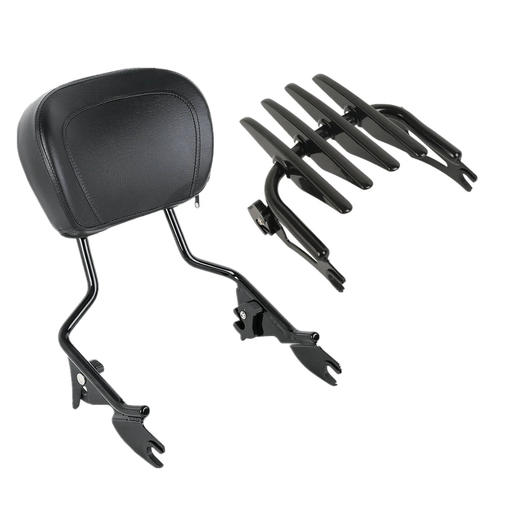 Sissy Bar Backrest & Luggage Rack for Harley Electra Glide (2009–2025)