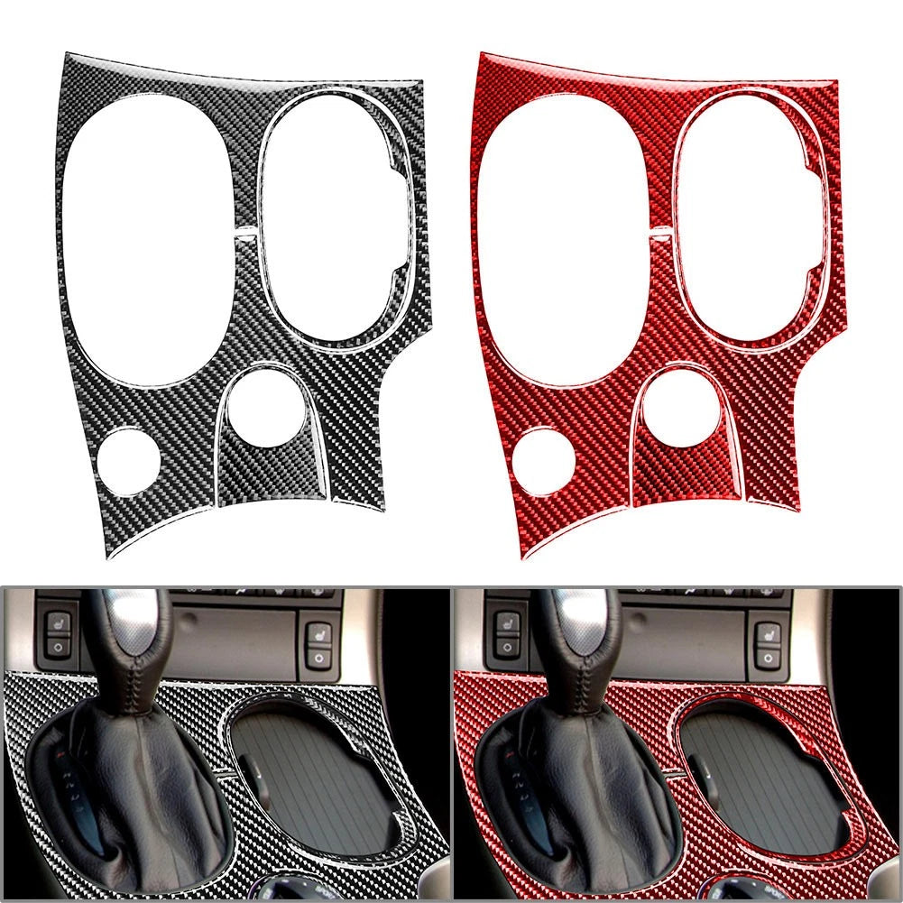 Carbon Fiber Center Console Control Panel Trim for Chevrolet Corvette