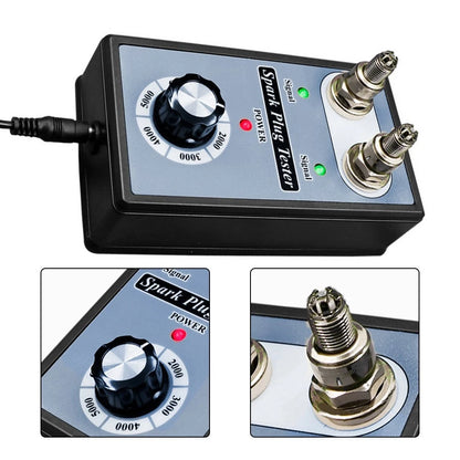 Adjustable Dual Hole Spark Tester for Car Motorcycle Ignition System Diagnostic