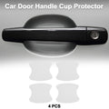 Car Door Handle Scratch Protector for Universal Vehicles (90x100mm, Matte White)