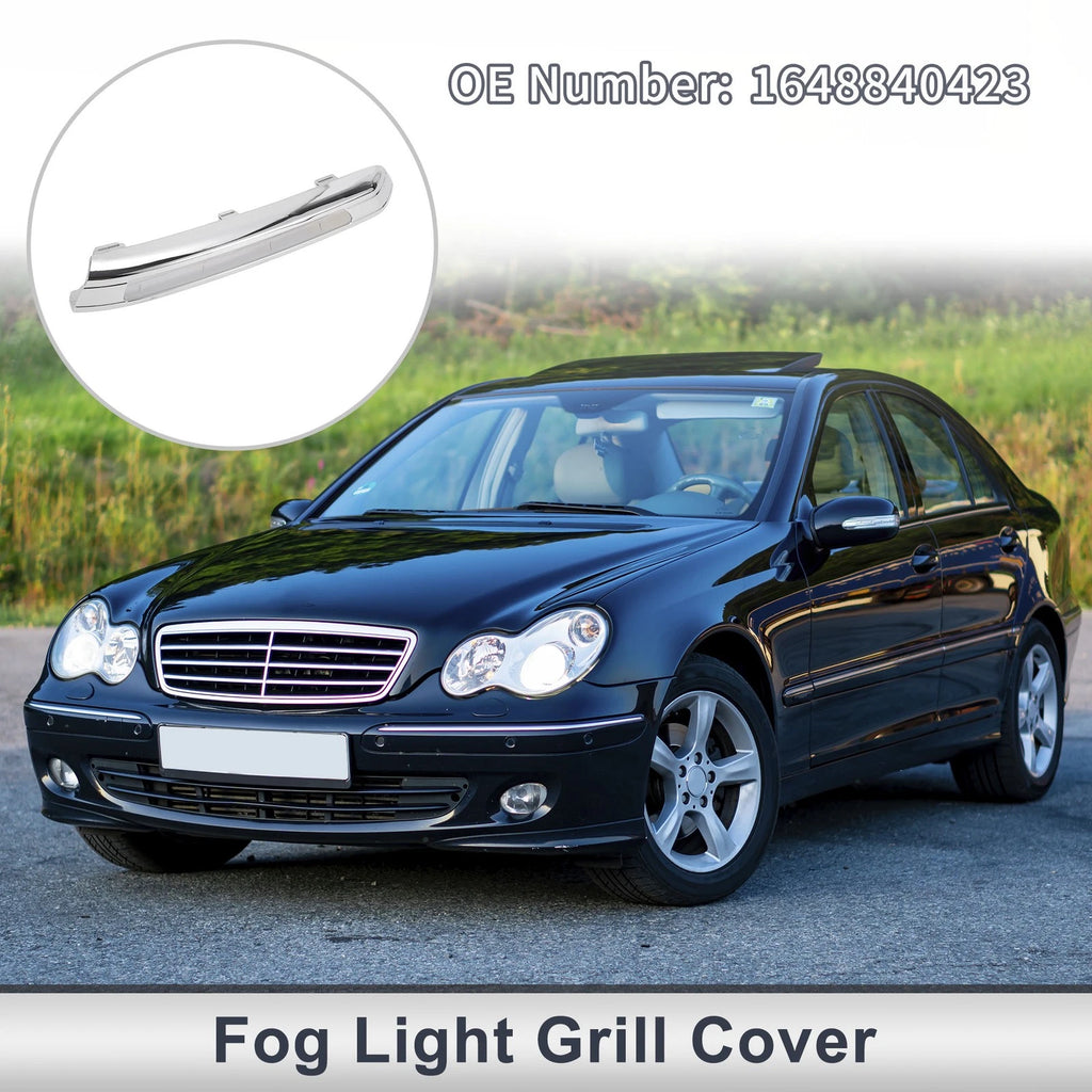 Front Right Fog Light Grill Replacement for Mercedes Benz W164 (2010–2012)
