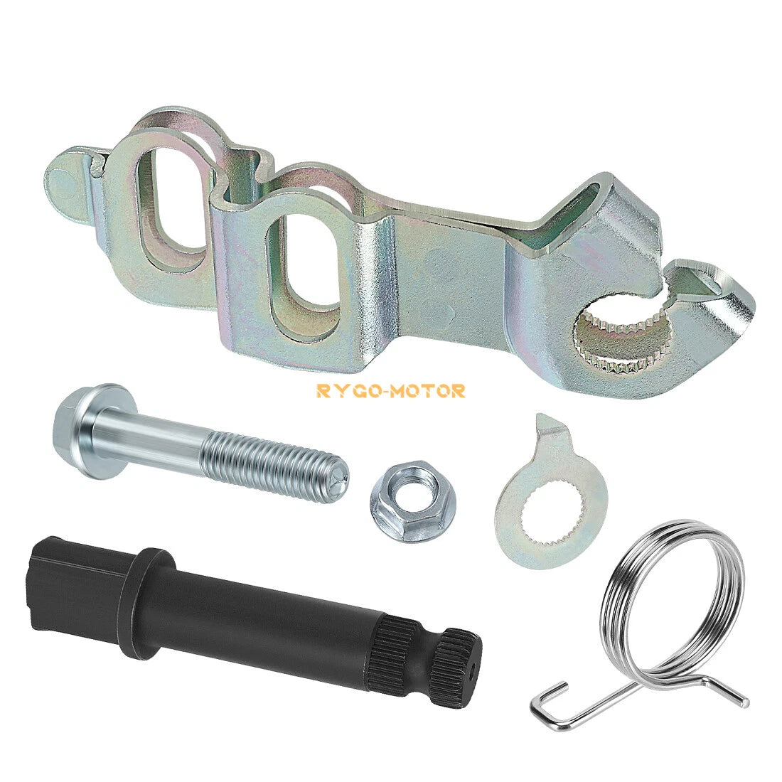 Rear Drum Brake Arm Cam W/Spring Kit for Honda Foreman 500 TRX500 (2005–2019)