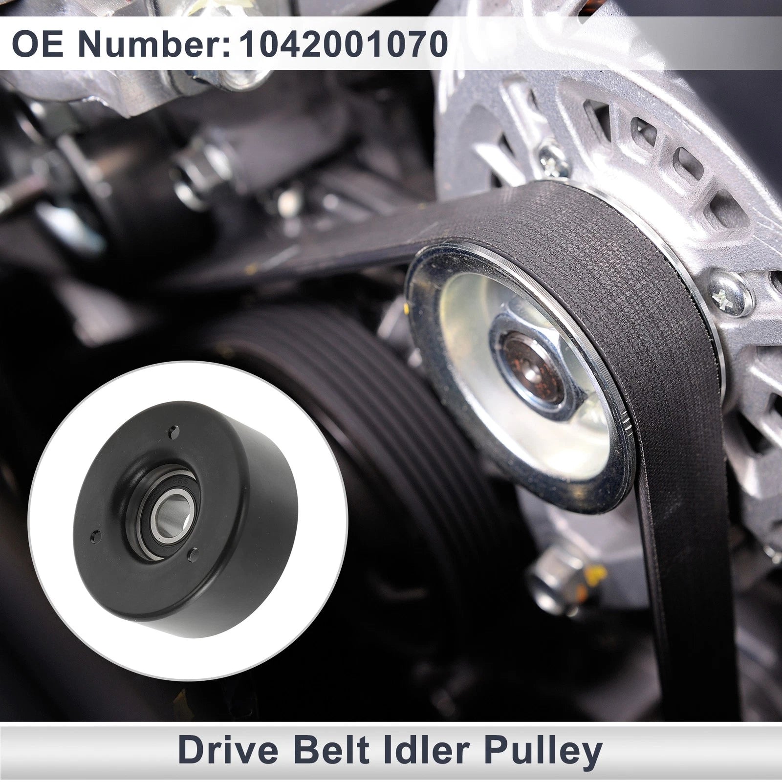 Drive Belt Idler Pulley for Mercedes-Benz S-Class (1994–1999)