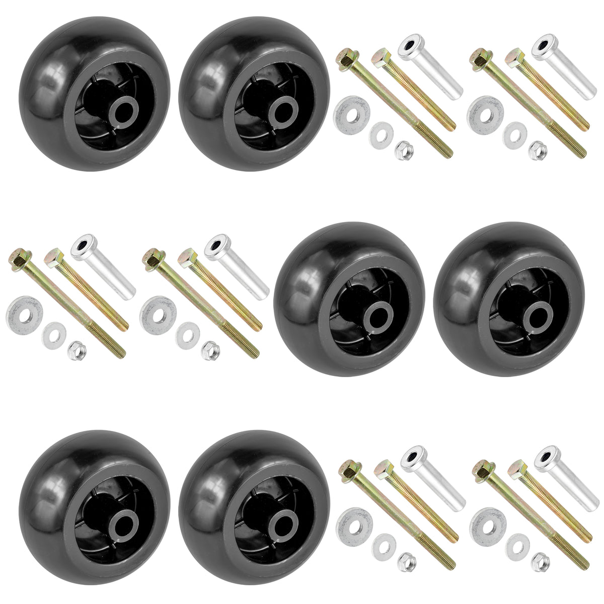 Deck Wheel Replacement with Bolt for Husqvarna EZ4220 EZ4624 (2016–2020)