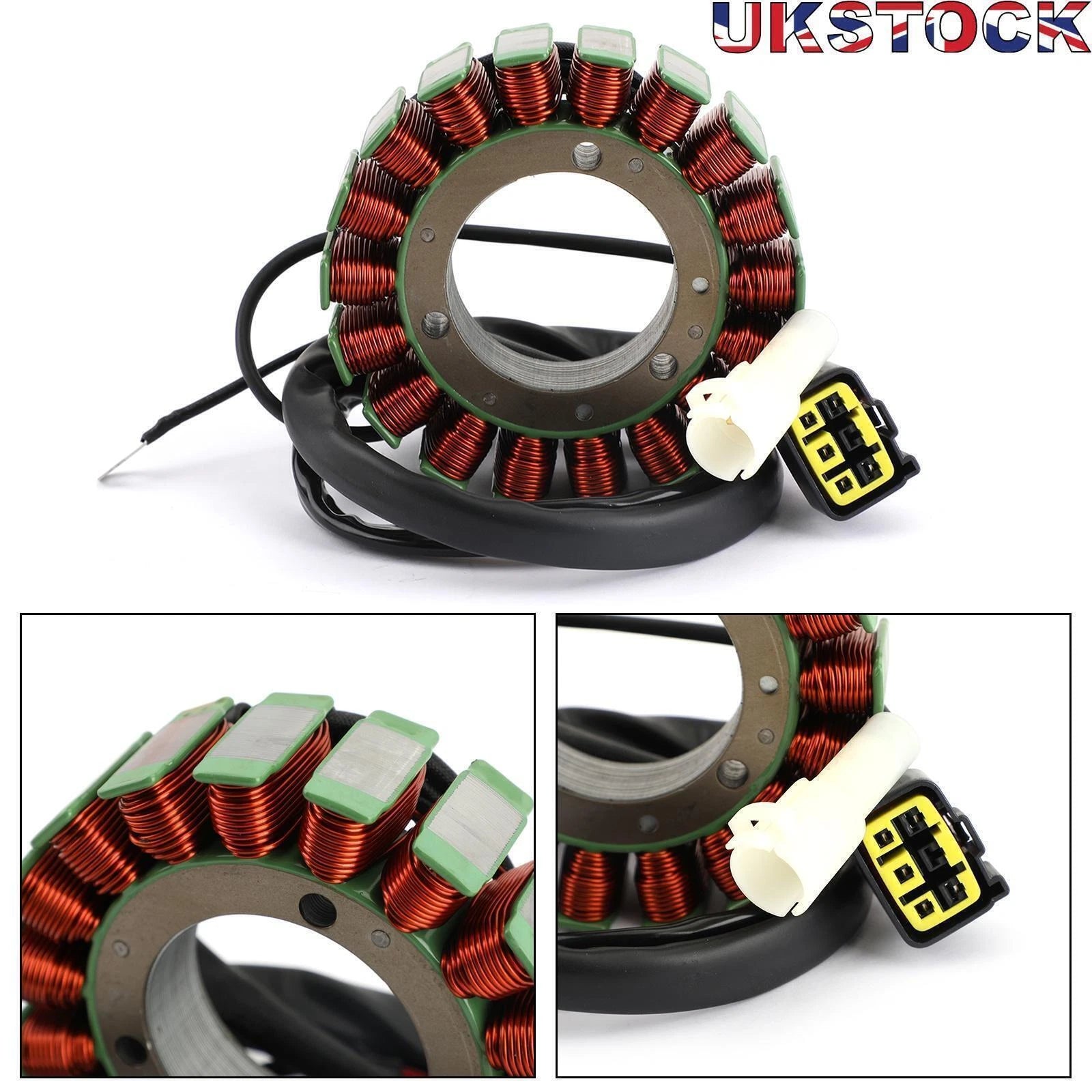 Stator Generator for Yamaha F40 F50 F60 F70 FT50 FT60 (2000–2023) 6C5-81410-00 81410-01 T9