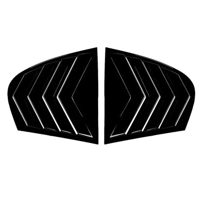 Rear Window Shutter Louver Cover Trim for BMW 5 Series E60 E61 (2004–2010)