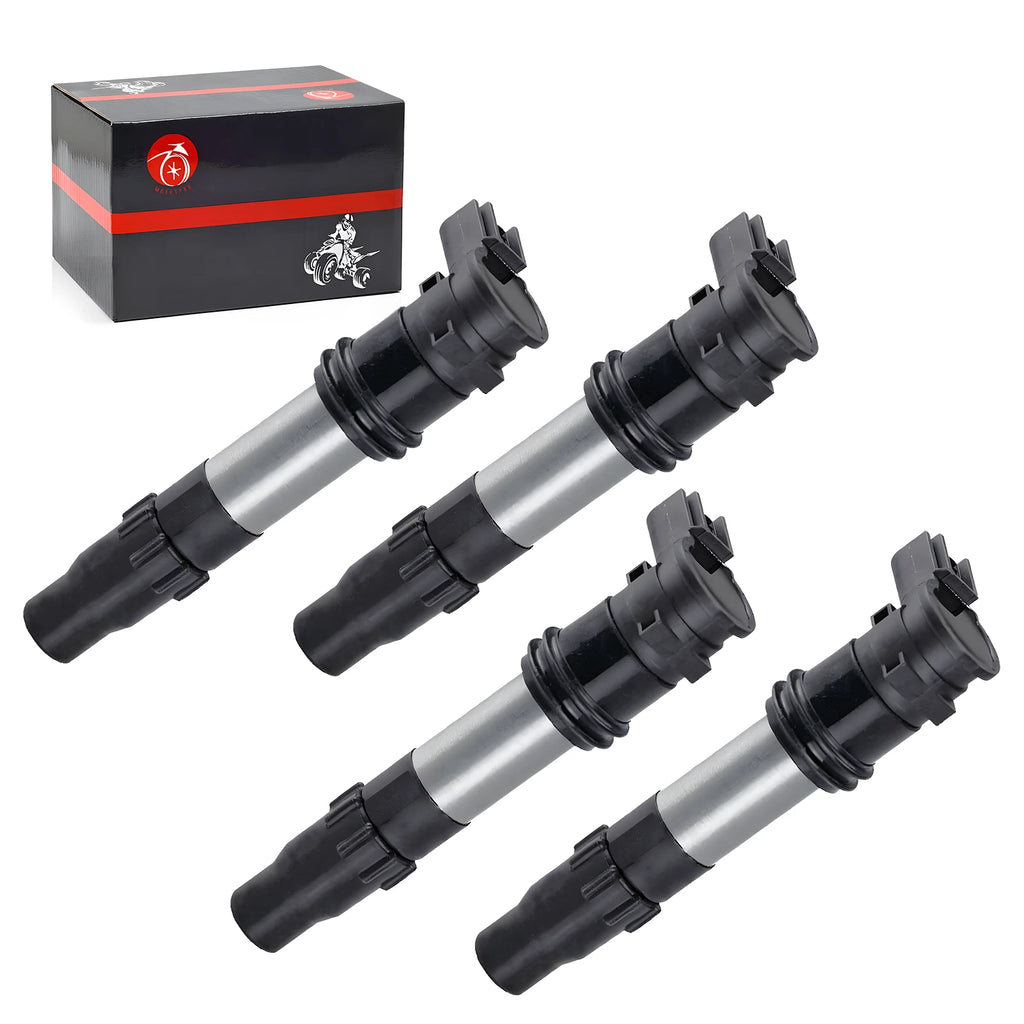 Set of 4 Ignition Coils for Suzuki GSX-R1000 (2009–2016), GSX-S1000, GSX-S750 (2015–2023)