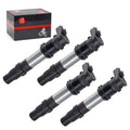 Set of 4 Ignition Coils for Suzuki GSX-R1000 (2009–2016), GSX-S1000, GSX-S750 (2015–2023)