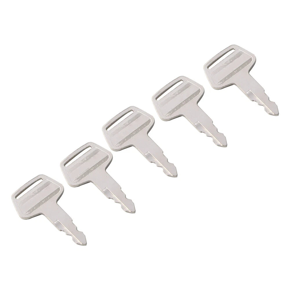 5X KV02 Ignition Keys for Kato Excavator (HD)