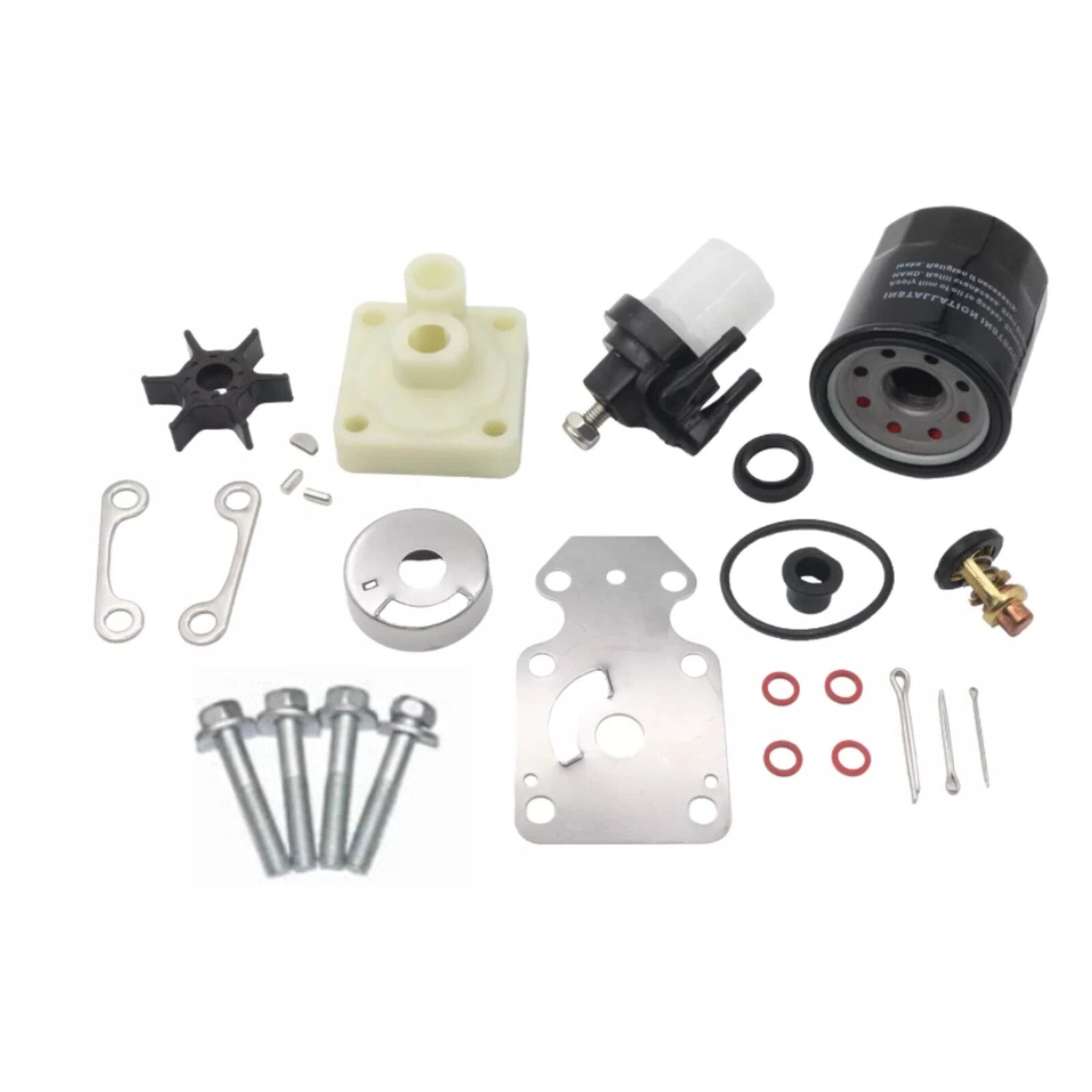 Service Kit for Yamaha Outboard 20HP F20B (6AH-W0078-01, 6AH-12411-00)