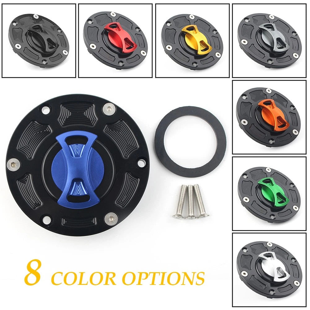 Fuel Gas Cap for Kawasaki Ninja 250R EX250 (2008–2012), EX300 (2013–2014)