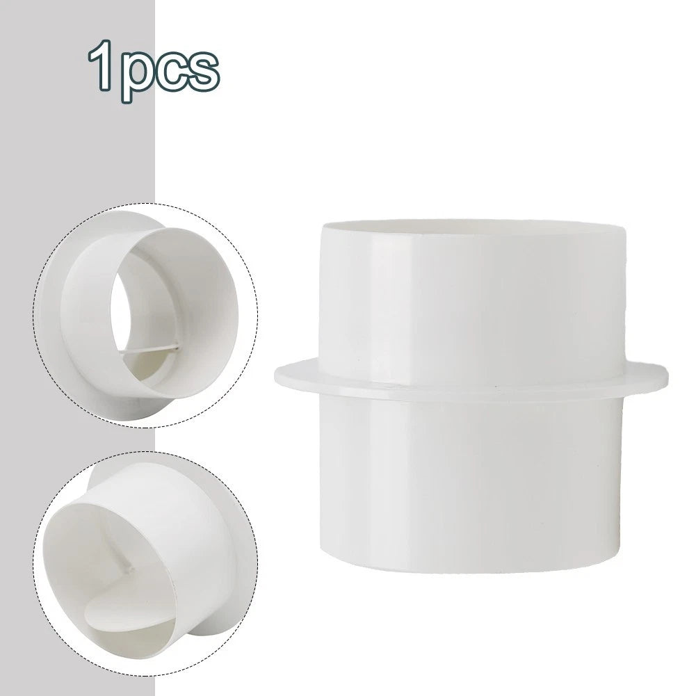 PVC Fan Check Valve for Bathroom Kitchen Ventilation 80 200mm