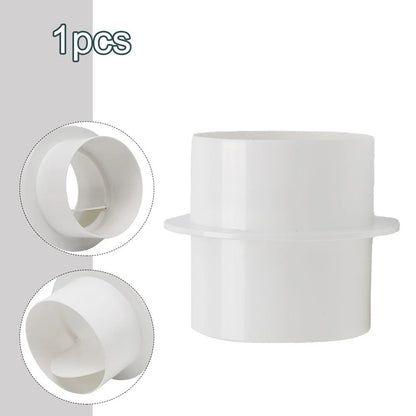 PVC Fan Check Valve for Bathroom Kitchen Ventilation 80 200mm