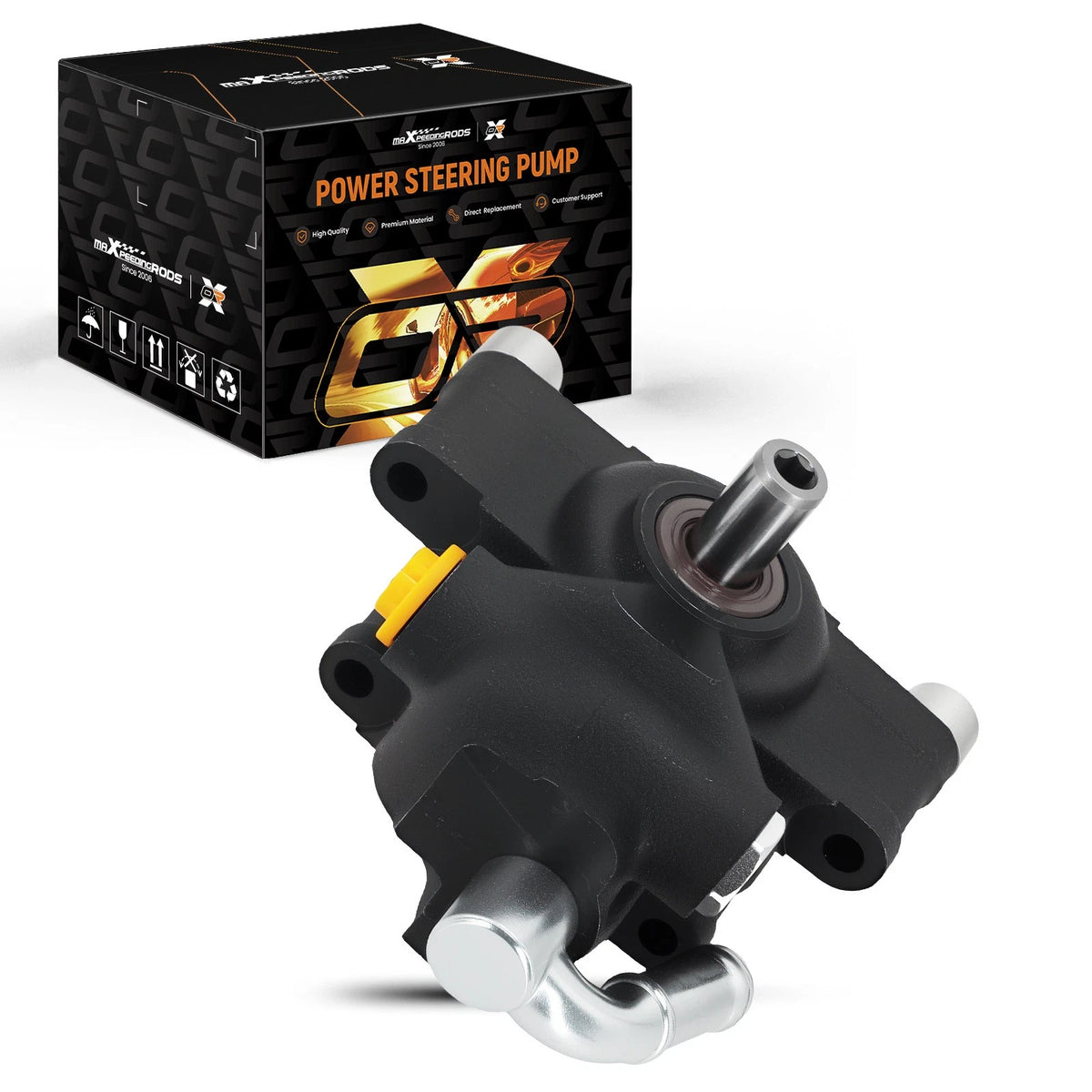 Power Steering Pump for Ford Lobo Lincoln Navigator V8 5.4L 4.6L (2009–2010)
