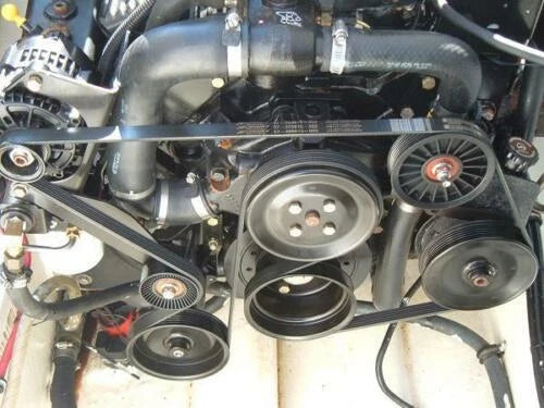 Serpentine Belt Pulley for MerCruiser 4.3 5.8 8.1 L (1990–2023) 8M6500024 865598 818382