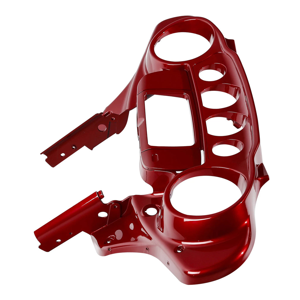 Inner Fairing Speedometer Cover for Harley Electra Glide (2014–2023) Wicked Red