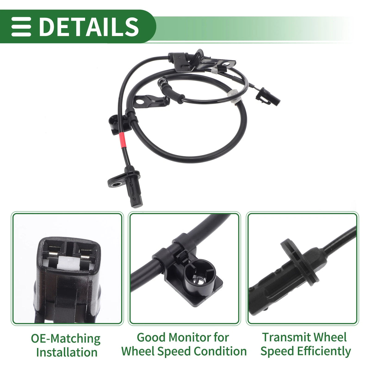 ABS Wheel Speed Sensor No. 95671C5000 for Kia Sorento (2015–2023)