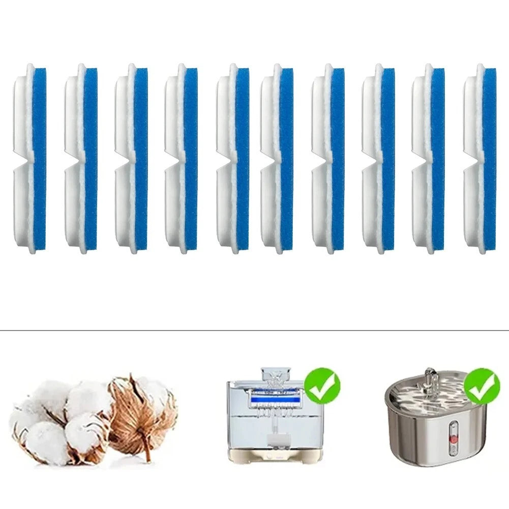 FT888 Replacement Filters for Cat Drinking Fountain (Long-Lasting Performance)