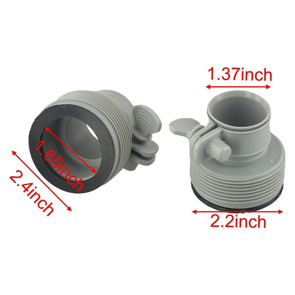 Pool Piston Valve with Type B Hose Adapter for Above Ground Pool Systems
