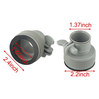 Pool Piston Valve with Type B Hose Adapter for Above Ground Pool Systems